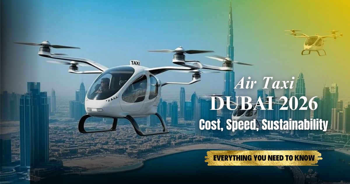 Air Taxis in Dubai: How eVTOLs & Autonomous Vehicles Are Shaping the Future of Urban Mobility