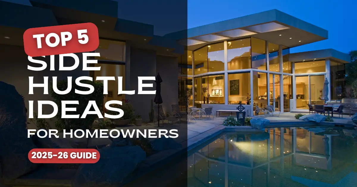 Top 5 Side Hustles for Homeowners: Earning from Your Property