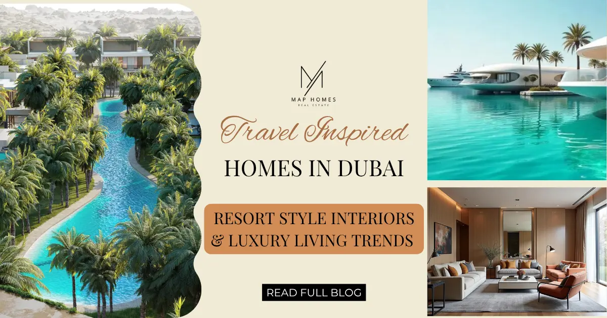 Travel-Inspired Homes: How Resort-style Interiors, Spa Retreats & Beachfront Living are Redefining Dubai's Luxury Real Estate Market