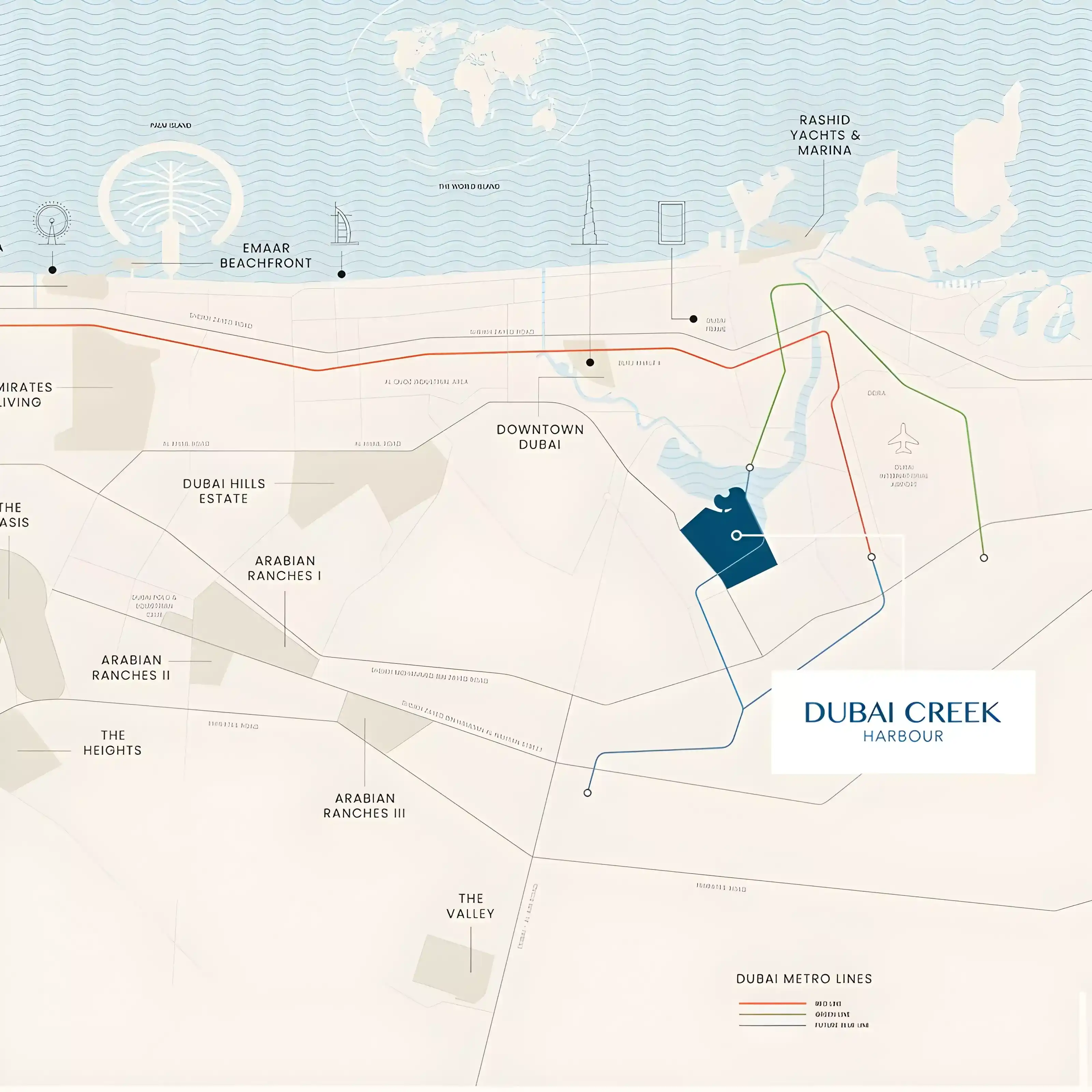 Lyvia by Palace at Dubai Creek Harbour by Emaar
