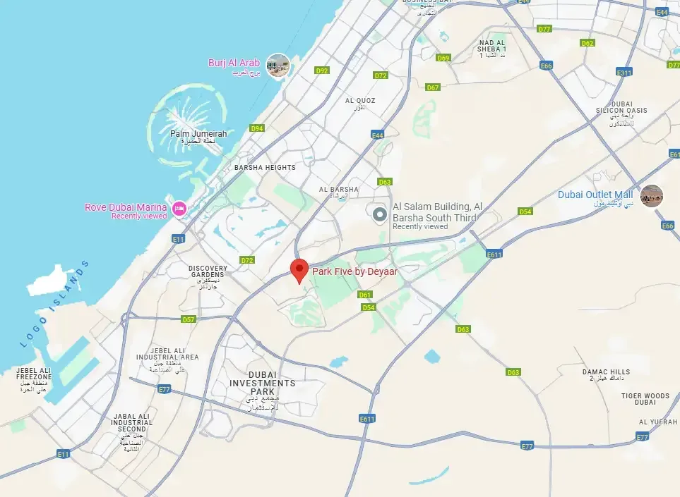 Ivy at Park Five by Deyaar in Dubai Production City